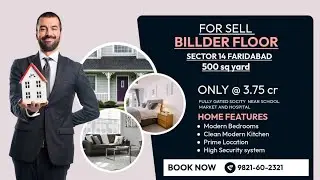 BILLDER FLOOR FOR SELL SECTOR 14  FARIDABAD 