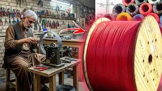 The Amazing Industrial Process Behind Giant Metal Wire Reels &ndash; Full Factory Tour!