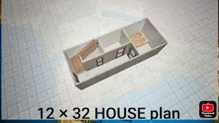12 by 32 tiny house | 12 by 32 gher ka naksha | makan ka naksha 12&times;32 | gher ka naksha 12 by 32
