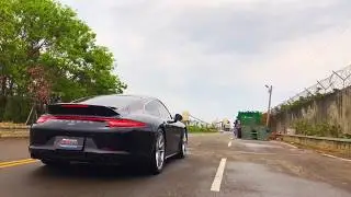 Porsche 991.1 Carrera w/ ARMYTRIX Cat-Back Valvetronic Exhaust, Open/Close Valves Hard Revs!