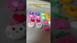 DIY croc charms !!! #diy #art #style #shwetamahadik #fashion #craft #rain