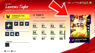 Free 99 Overall Lawrence Taylor Ultimate Legend Madden 20 Ultimate Team