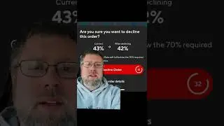 Dasher App Update: New DoorDash Decline screen