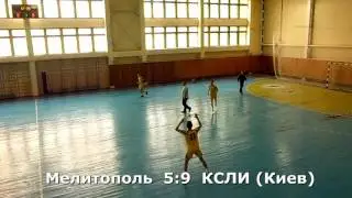 Гандбол. КСЛИ (Киев) - Мелитополь - 14:5 (1 тайм). Турнир в г. Киев, 2002 г. р.