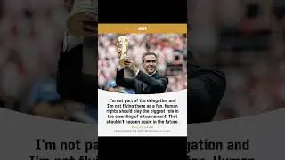 Philipp Lahm : i'm not part of the delegation ...                       #football #qatar