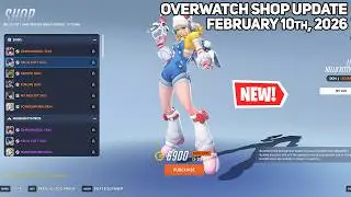 *НОВИНКА* МИФИЧЕСКИЙ ПРЕДМЕТ HELLO KITTY И MERCY! Обновление магазина Overwatch [10 февраля 2026 г.]