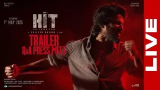 HIT 3 - Trailer Q&A Press Meet LIVE | Nani | Sailesh Kolanu | Srinidhi Shetty | Santosham