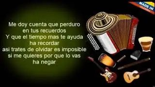No lo niegues m&aacute;s - Los inquietos del vallenato (Letra) 1080p Full Hd
