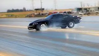 STANG SAVE! 7.65 SEC REDEMPTION! '95 GT TURBO DRAG RADIAL! RT66 TEST N TUNE!