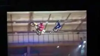 Derek Burlew and Kai Hasse Collide During Masters of Dirt Show