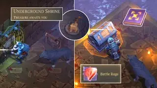 Grim Soul - Where To Get Battle Rage Skill Book? | How It Works? | Underground Shrine