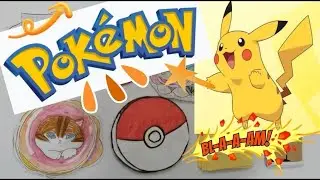🌈Pokemon kağıt koleksiyon - Eğlenceli video #funny #papercraft #kidsvideo #kidvideos #diy #art #toys