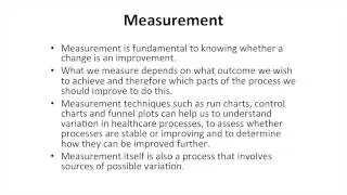 QI Learning Webinar Three: Quality Improvement Tools and Techniques