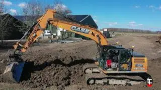 Aanleg waterbassin voor Verse Boerderij Friet in Goudswaard