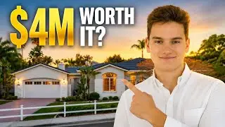 Inside $4M SINGLE Level Mid-Century Home in Encinitas 92024 | Full Property Tour