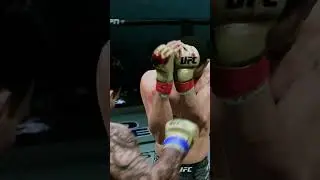 Ko through the guard #eaufc5 #combatsport #mma #mmafighting #gaming #likeandsubscribe #views #ufc