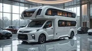 Toyota 4x4 luxury motorhome double decker camper future truck powerful and Review for ride update  