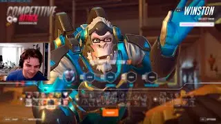 JAKE SHOWS HIS WINSTON SKILL - OVERWATCH 2 TOP 500 SEASON 11