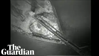 Rare footage of first sight of Titanic wreck released