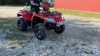 K&oslash;b ATV Arctic Cat 1000 efi p&aring; Klaravik