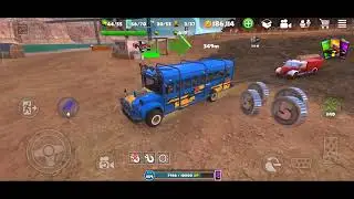 OTR-Offroad Car Driving Game-Schoolmaster Car Transport Vehicles Gameplay Red Canyon Map|Car Games|