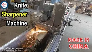 Automatic Straight Blade Knife Grinding and Sharpening Machine