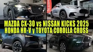 CX-30 2025 vs NISSAN KICKS 2025 vs HONDA HR-V 2025 vs TOYOTA COROLLA CROSS 2025