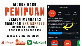 NEW SCAM MODE USING SPX EXPRESS - SHOPEE EXPEDITION | Victims asked to REGISTER FOR A LOAN