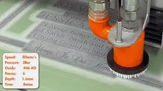CNC AUTOBLASTER - Basic Set Up & Engraving