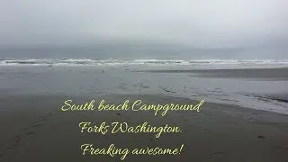 Pacific Coast.  South Beach Campground, Forks WA!  A must do camper stay!  Breathtaking here.