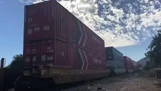 🚆✨ Tren intermodal en acción | San Blas, Sinaloa ✨🚆