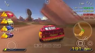 Disney Pixar Cars - PSP Gameplay (PPSSPP)