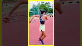 Priyanka Goswami on Track 😎😎 #shorts #athlete #priyankagoswami #athletics #trendingshorts