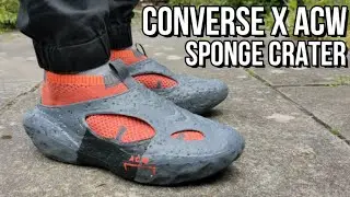 CONVERSE x A-COLD-WALL SPONGE CRATER REVIEW - On feet, comfort, weight, breathability & price review