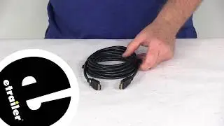 etrailer | Feature Review High Speed RV HDMI Cable with Ethernet