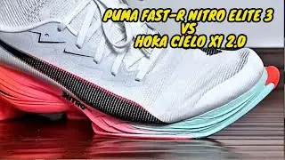 🔥 Puma Fast-R Nitro Elite 3 vs Hoka Cielo X1 2.0 | Super Shoe Showdown 2025 🏃&zwj;♂️💨