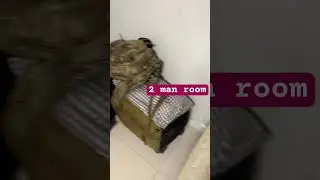 Army Barracks 2 man room tour #army #barracks