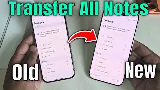 Как перенести заметки с iPhone на iPhone с помощью iCloud