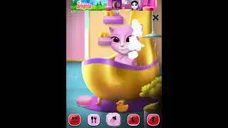 My Talking Angela #shorts #angelashorts #youtubeshorts #mytalkingangela #ytshorts😂😌😅&hearts;️