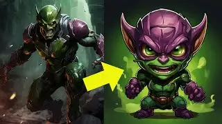 Chibi Superhero Transformations 🌟 Marvel vs DC's Cutest!