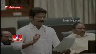 Revanth Reddy Questions CM KCR over Rajaka Community Welfare | TS Assembly | HMTV