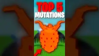 ТОП-5 ЛУЧШИХ МУТАЦИЙ УРОЖАЕВ В Grow a Garden! #growagarden #roblox