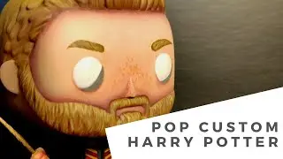 Je peins un figurine POP custom harry potter pour mon frère - Apprendre la peinture sur figurine