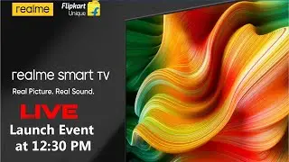 Realme Smart TV Launch Live Stream