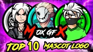 Top 10 FREE FIRE Mascot Logos Pack Free Download #freefire #3d