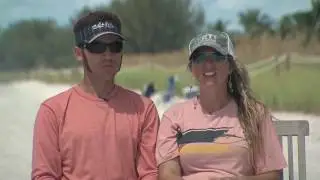 Goliath Grouper, Sharks and Redfish for long time Bass 2 Billfish fans, Jeremy and Nikki