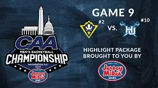 2025 CAA Mens Basketball Championship Game 9 Highlights: UNCW 79, Hampton 65