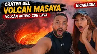 Así es el increíble cráter del volcán Masaya ⛰️