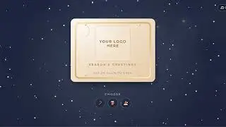 Christmas E Card Gift Amazing Animated Effects & Digital Greeting