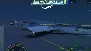 Airline Commander Full Flight | Mahan Air A340 | PVG-IKA | Smooth Landing 
